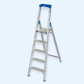 Алюминиевая стремянка KRAUSE STABILO 5 ступеней (124524)